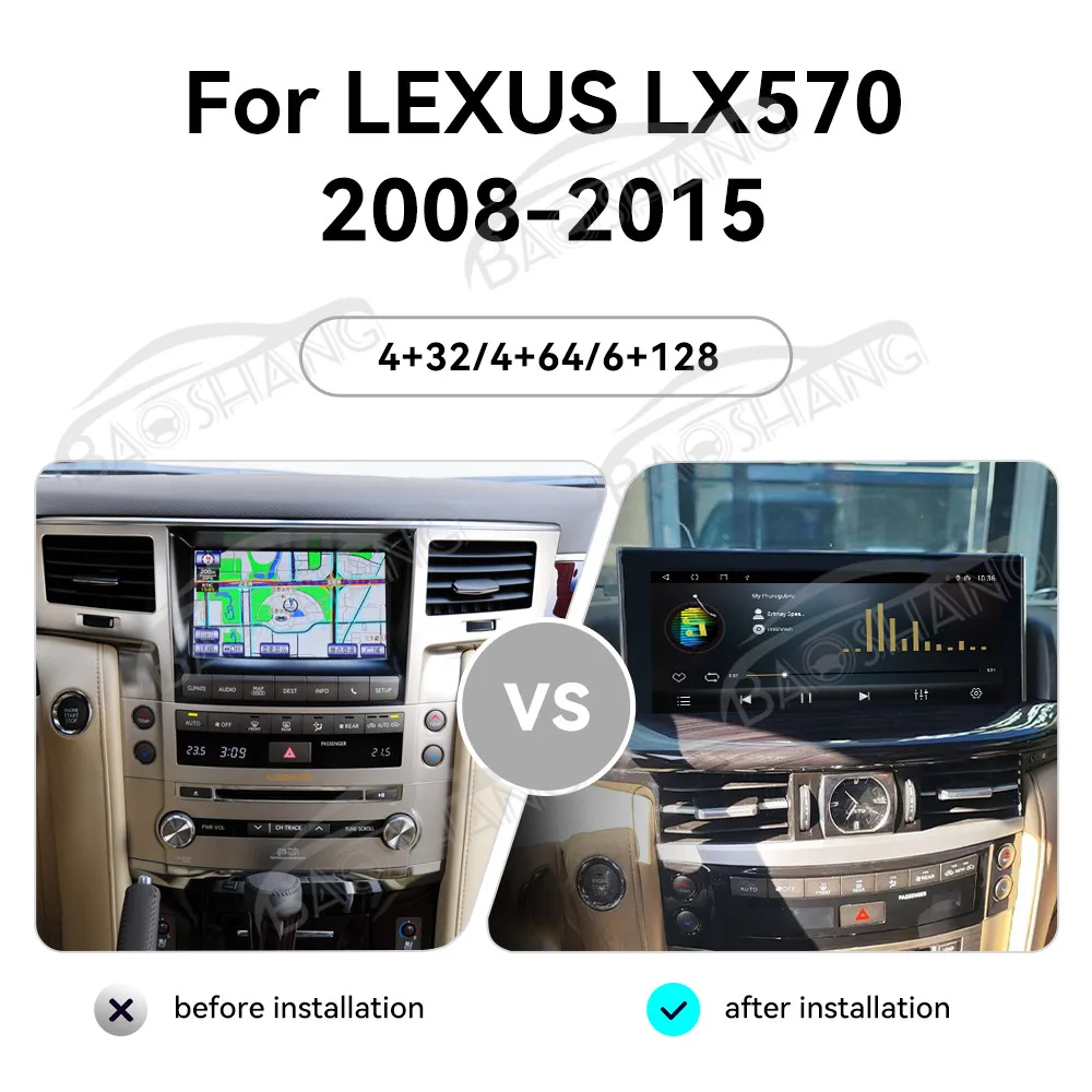 10 25 дюймов Carplay для Lexus LX570 2008-2022 автомобильный GPS-навигатор мультимедийный видеоплеер второй пилот пассажирский дисплей головное устройство