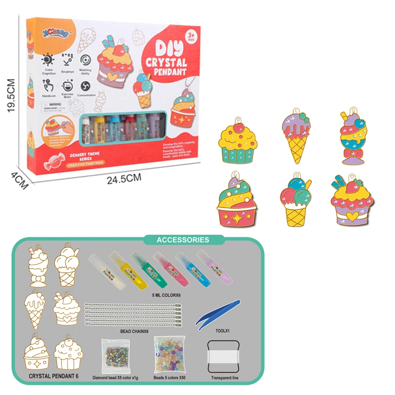 2023 new painting sets toys for girl game montessori toys painting for beauty decoration