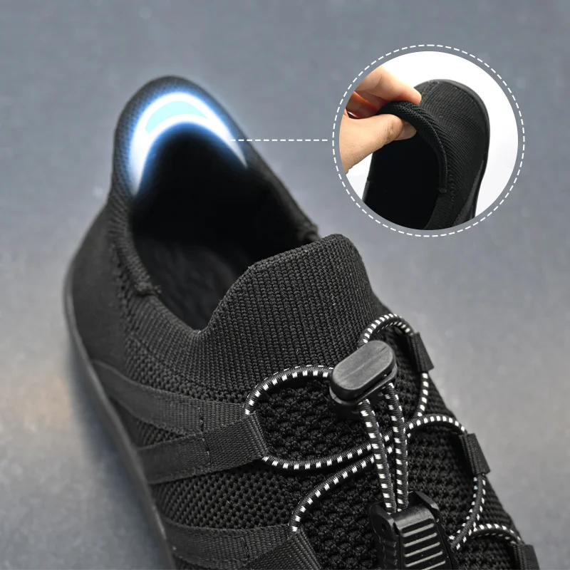 Lightweight Anti-slip Easy to Put On and Off Older Women Men Barefoot Shoes for Wide Feet