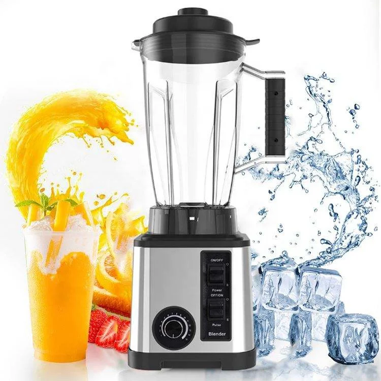 Wholesale 1L 3L Heavy Duty Blender Electric Fruit Juicer Smoothies Maker Stainless Steel Blender Machine
