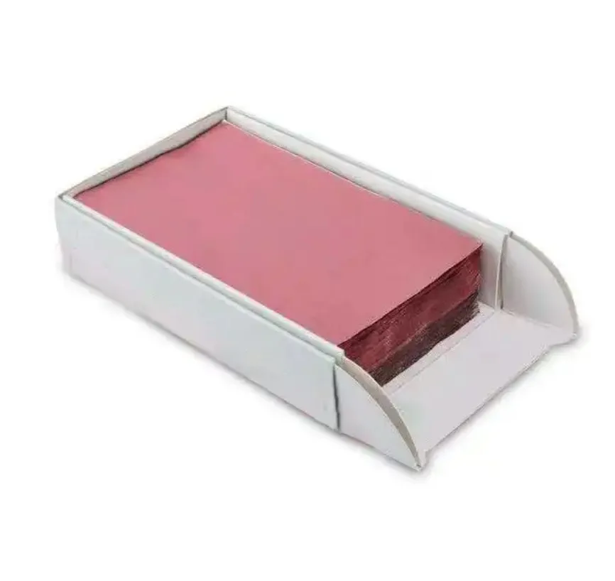 Custom print pre cut hair coloring foils 500 foil sheets 5x10.75 Inch pop up hair foil for hairdressing