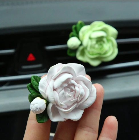 car air vent clip essential oil  car aromatherapy car interior decoration diffuser stone