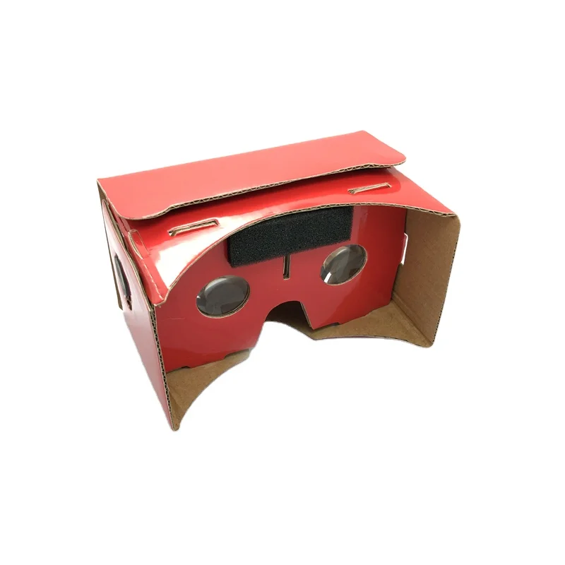Christmas Cardboard V1, Cheap Cardboard VR Sets, Wholesale  Cardboard Virtual Reality 3d Glasses
