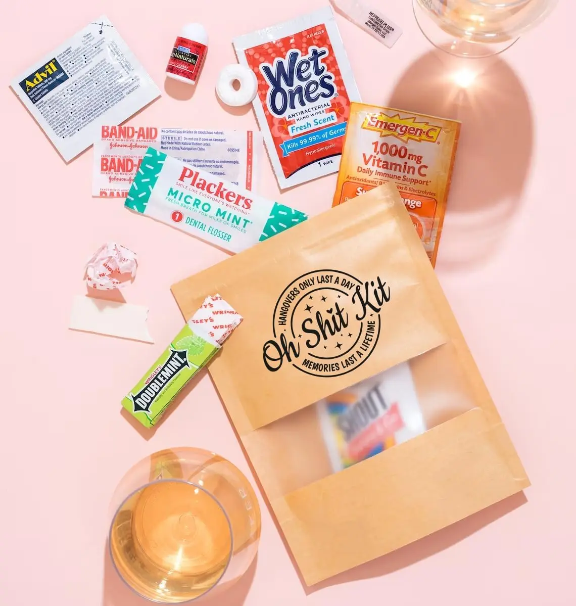 Stand Up Zipper Brown Kraft Paper Bag Resealable Zip lock Heat Seal able Food Storage Packaging Paper Bag With Clear Window