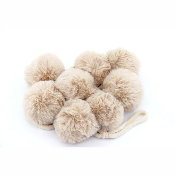 Valentines Party Gifts Wall Christmas Ball Hanging Decoration Brown Ball Banners Pom Pom Wool Felt Balls Garland