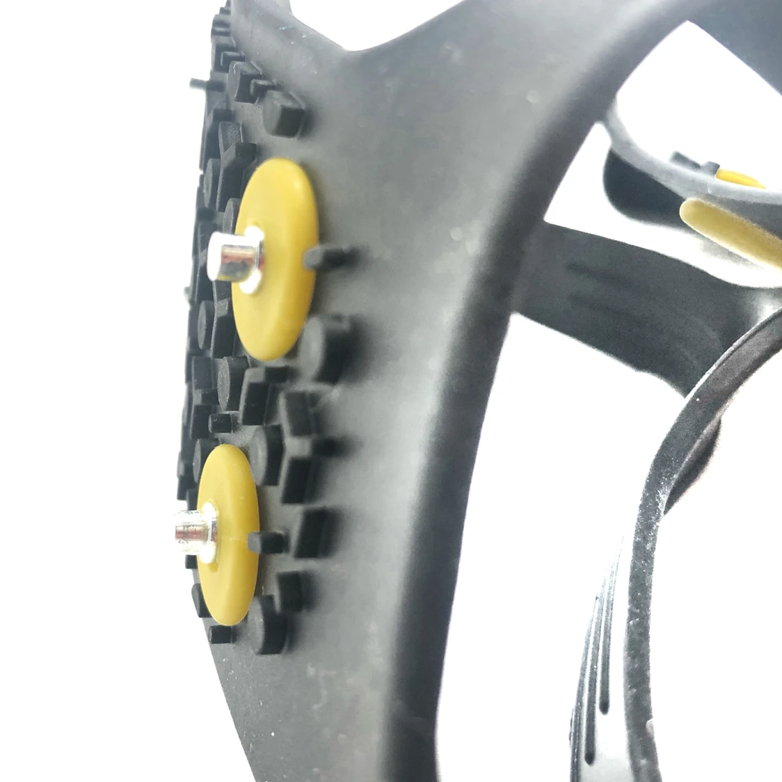 Winter 10 teeth snow shoe crampons rubber Anti Slip Ice Cleats Shoe Boot Grippers
