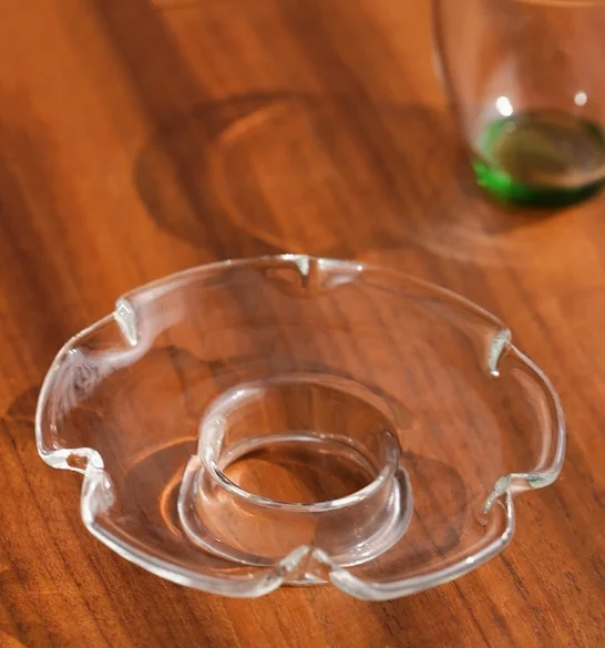 custom heat-resistant high-borosilicate single-wall teacup tea set home tea drinker glass teapot