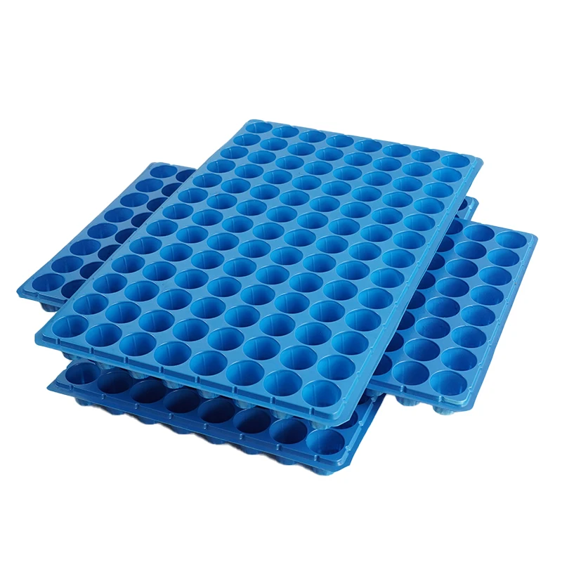 104 nursery cellsFactory Direct Produced High Quality Plastic Nursery germination Trays PET propagation tray