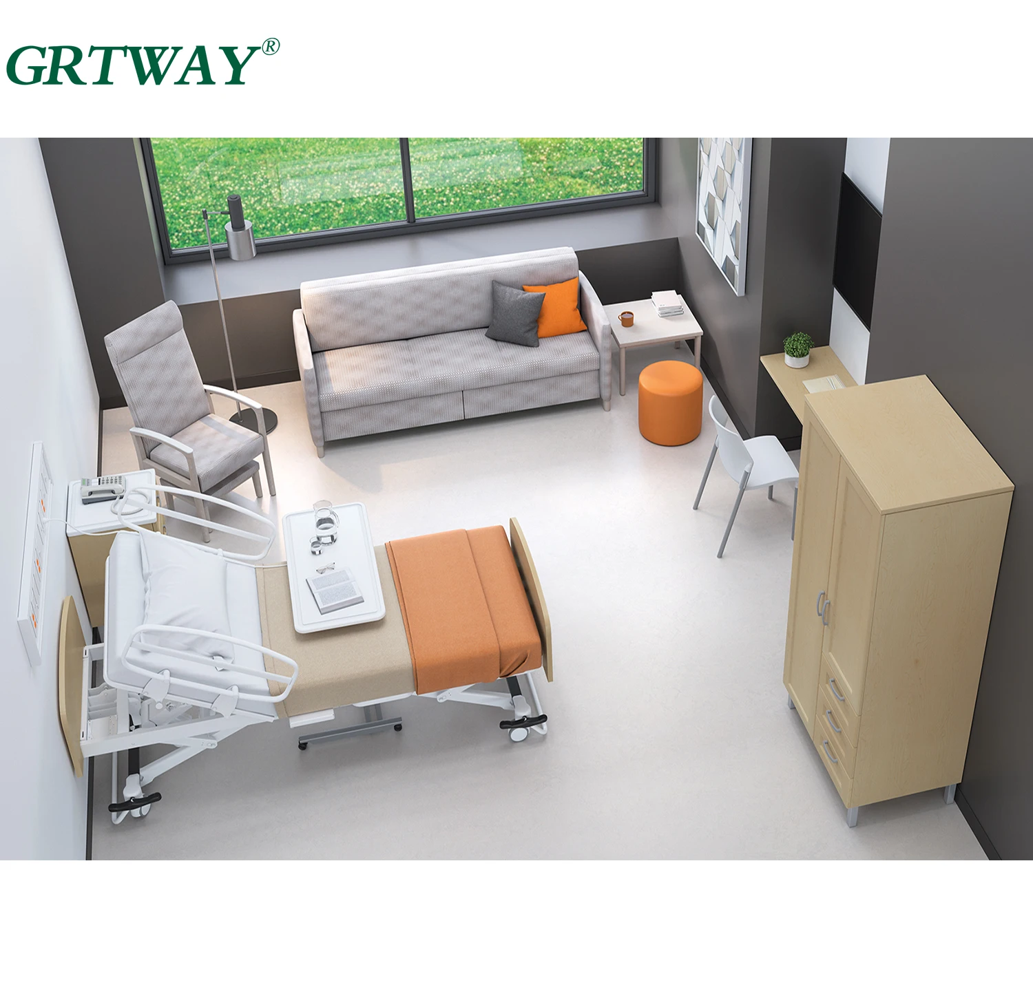 YL049 производство больничной мебели в Китае для продажи эргономичный дизайн медицинская мебель
