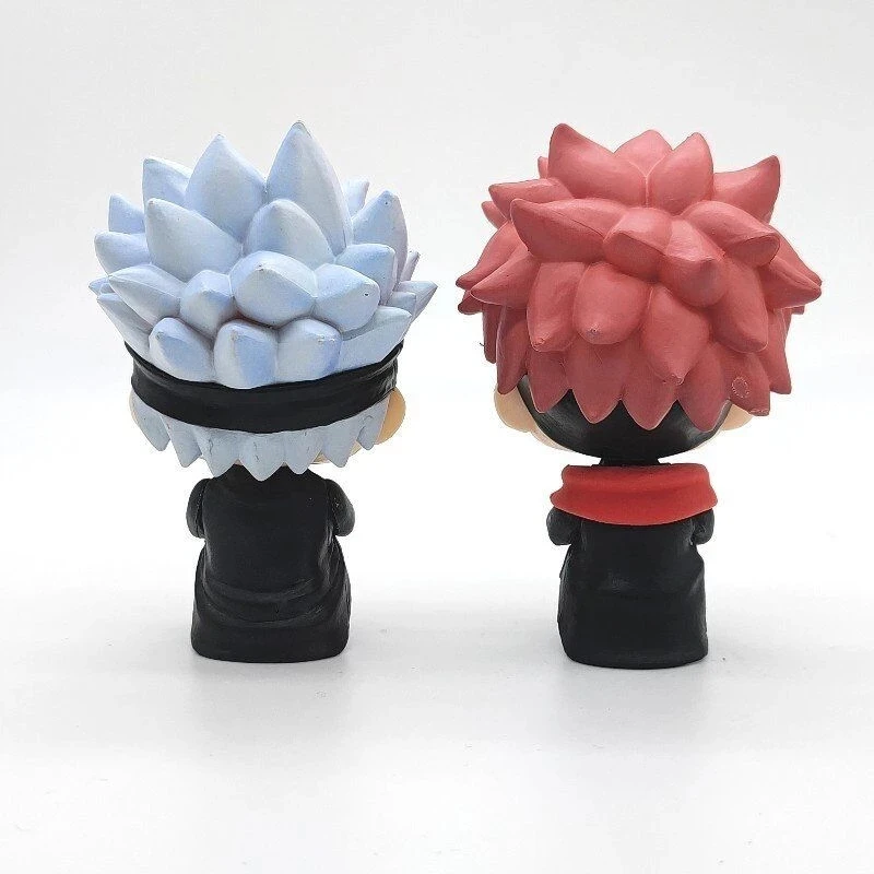 YMJ 5 Styles Jujutsu Kaisen Figurin 10cm Gojo Satoru Action Figure Itadori Yuji Fushiguro Megumi Kugisaki Nobara PVC Model Toys