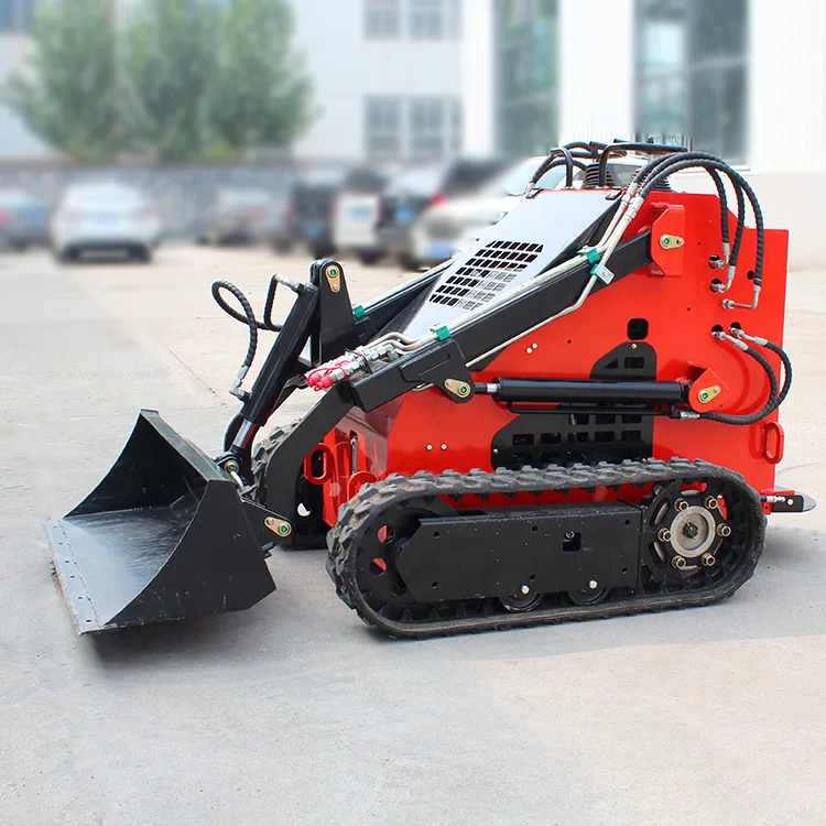 Small Skid Steer Loader Wheel Multifunctional Mini Skid Steer Crawler Skid Steer Loader Manufacturer
