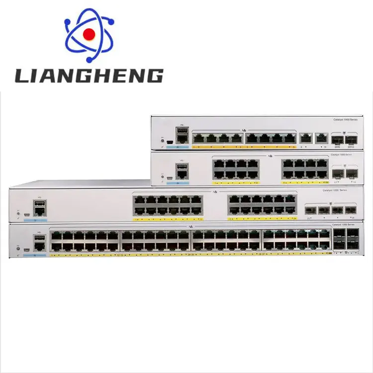 C1000-48P-4X-L 48x10/100/1000 Ethernet PoE+ ports 1000 Series Switches