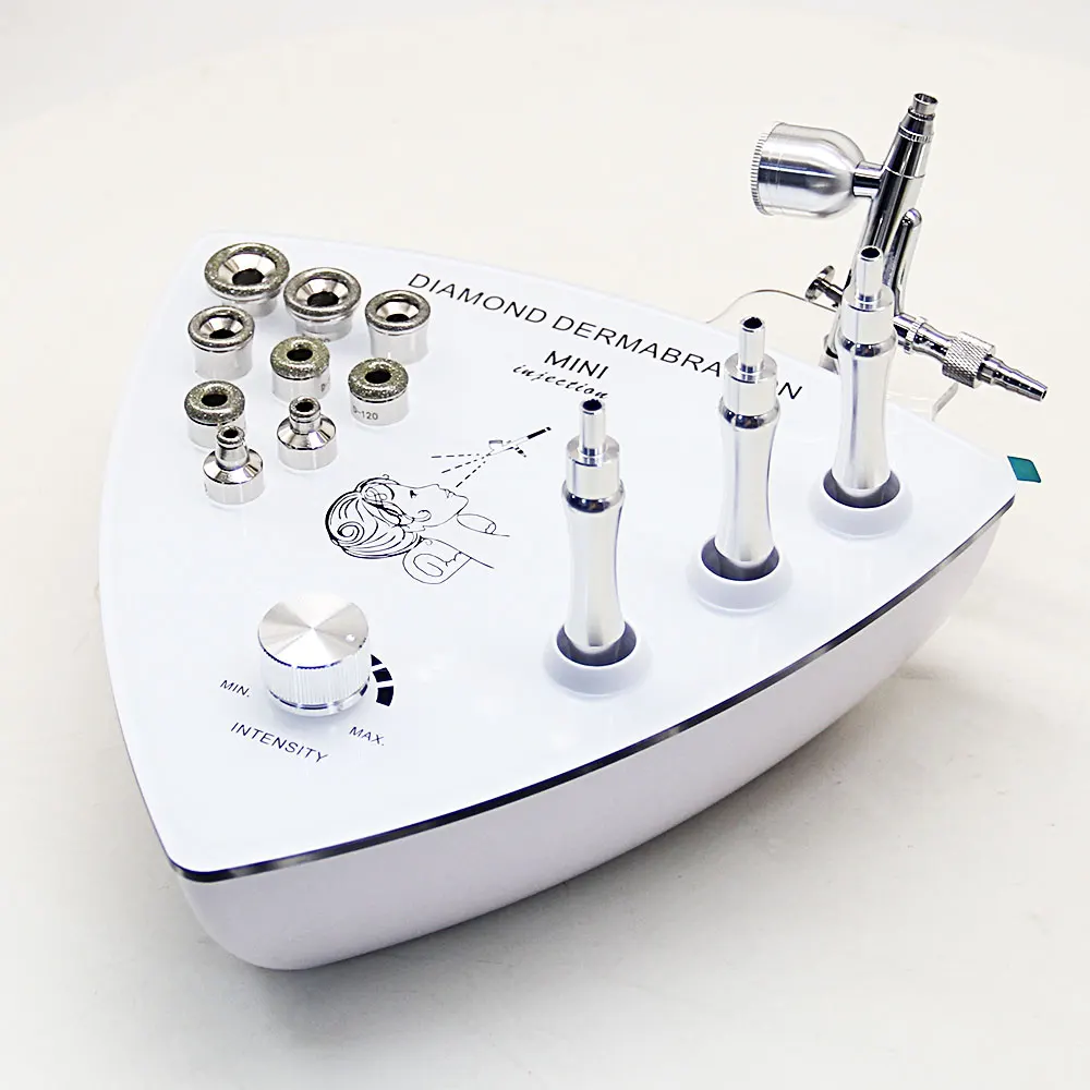 Portable Diamond Head Micro Grinding Skin Blackhead Removal Machine Oxygen Spray Skin Moisturizing Micro Grinding Machine