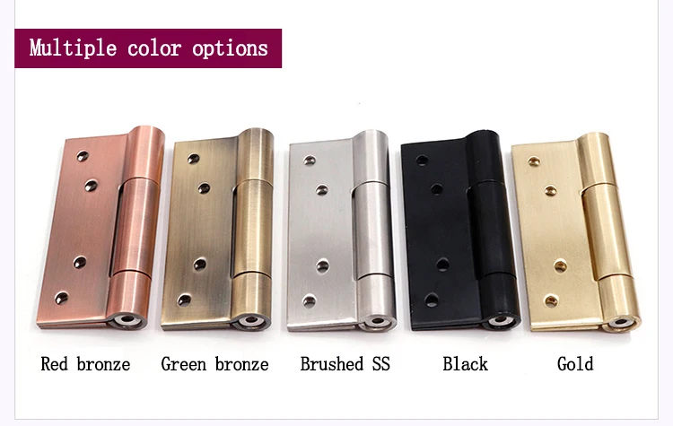 Door Hinge Automatically Closed Door Hinge Stainless Steel Slow Closing for Swing Door