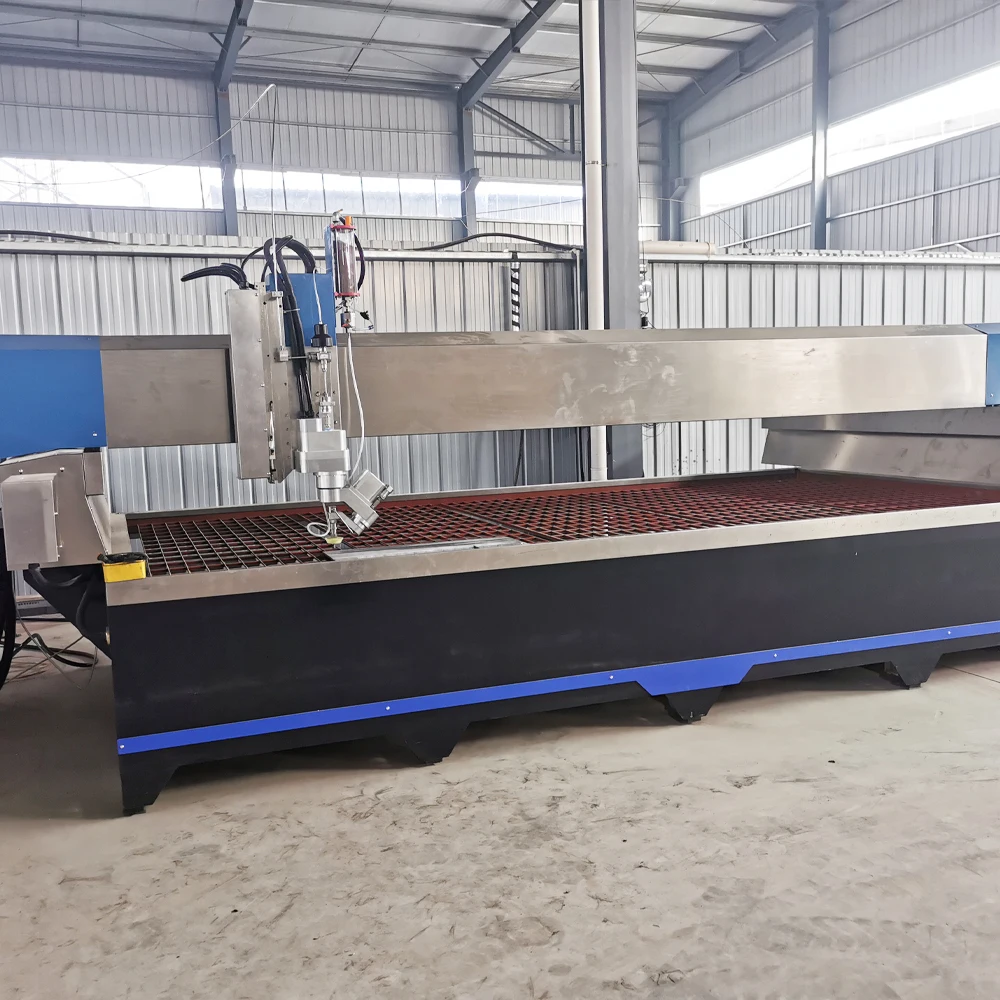 water jet cutter 5 axis Cutting kitchen countertops, rock slabs and background walls to improve efficiency through good splicing