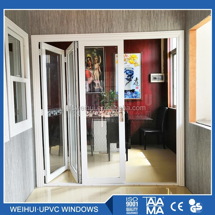 12mm Thick Toughened Glass Frosted Fire Resistant Material Retractable Mosquito Net Etching Design Office Half Gold Door