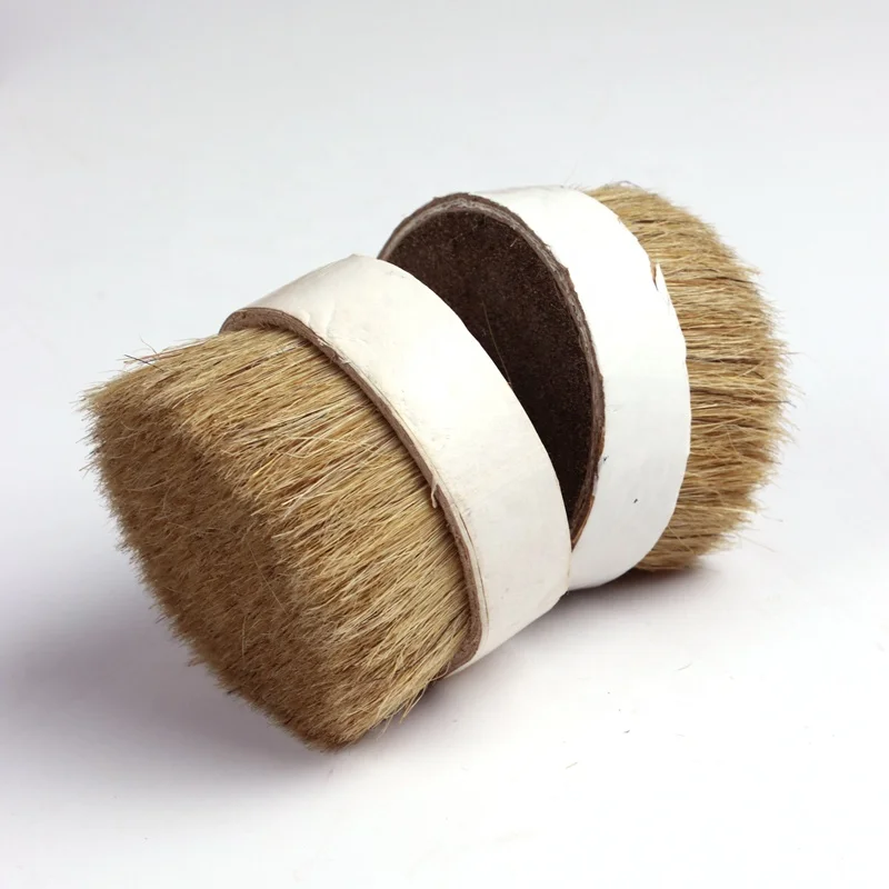 Лучшая натуральная щетина из свиной шерсти вареная пустотелая нить для рисования