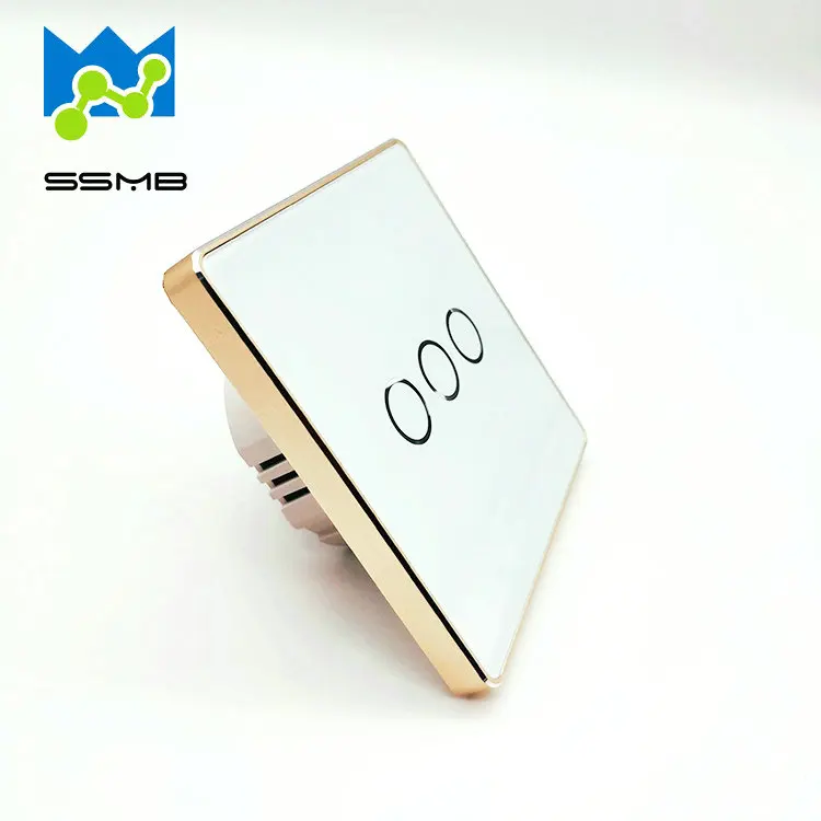 Hot Sell Smart Glass Touch Panel Wifi 1G 2G 3G Wifi Europian Smart Wall Switch Module