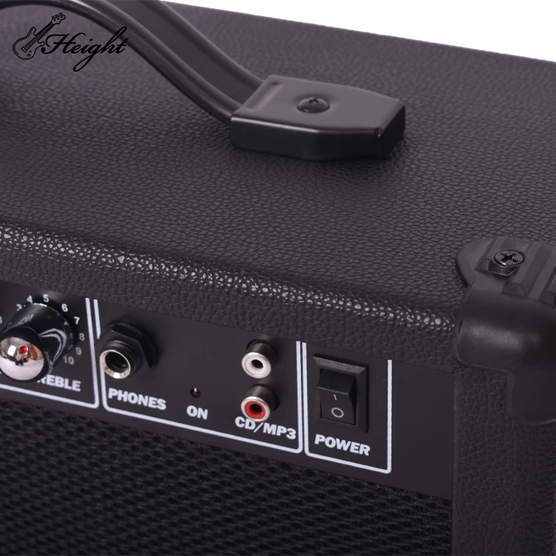 Guitar Amplifier 30watts Black Electric Guitar With Amplifier