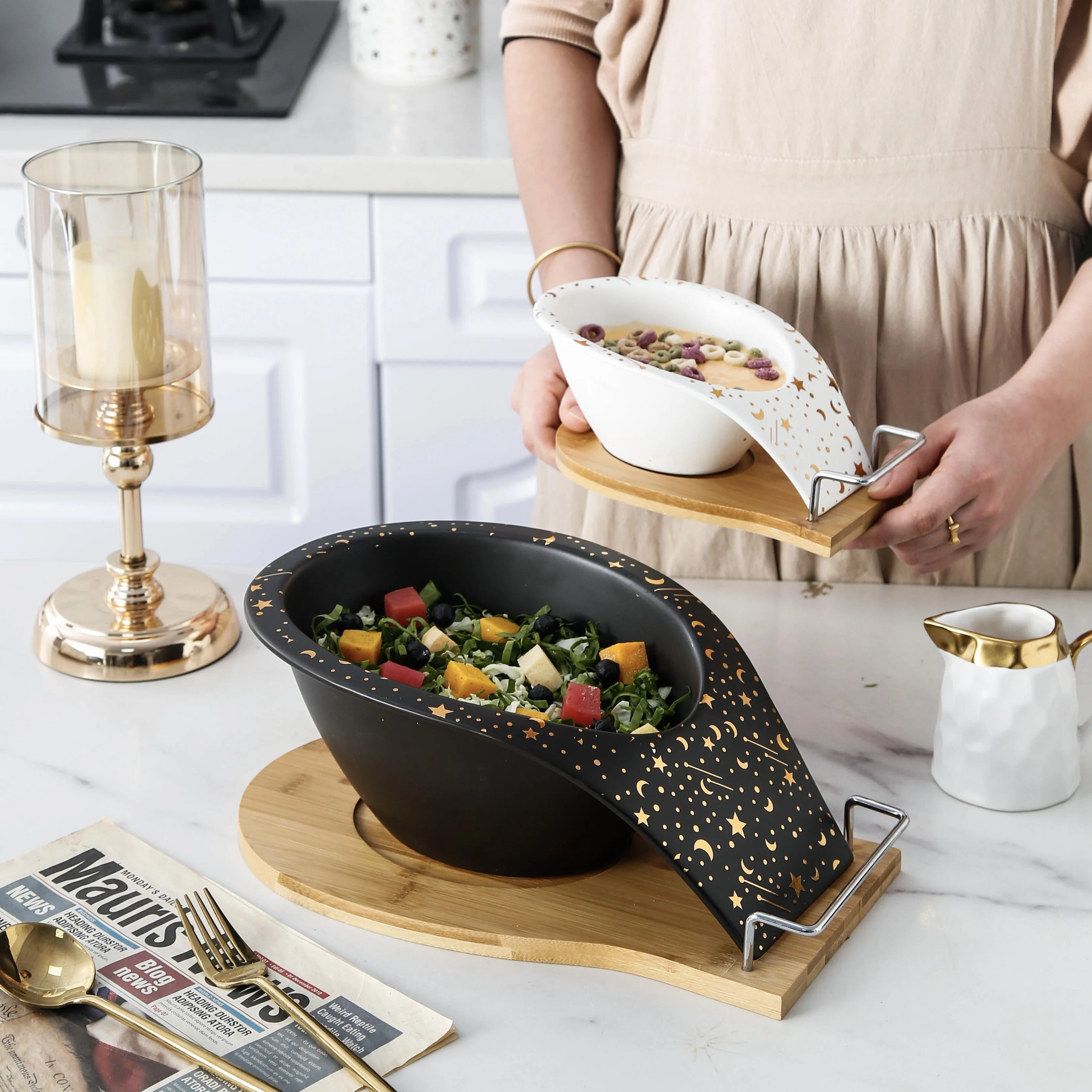 Cross-border Ceramic Shallow Plate Japanese Cuisine Disc Cake Dim Sum Restaurant Tableware Western Steak Plate Wholesale