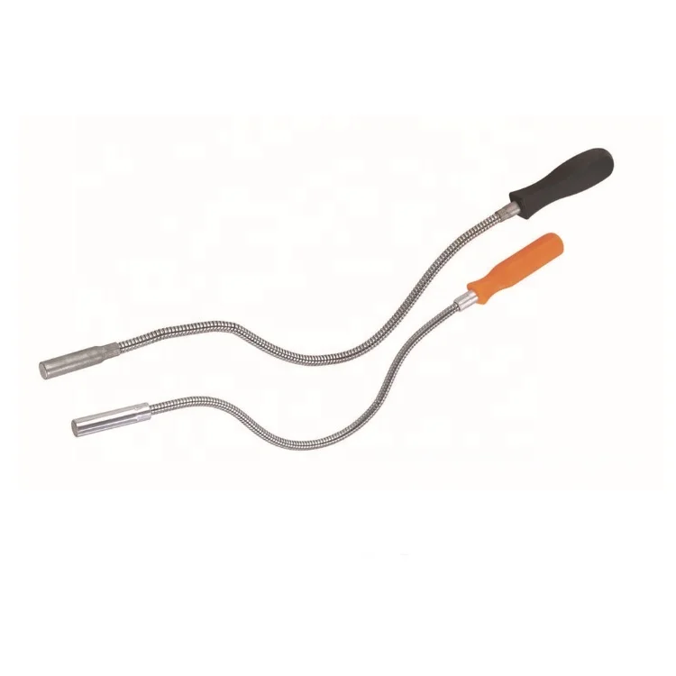 8lb Magnet Helping Hand Grabber Reacher Flexible Magnetic Pick-up tool With Led