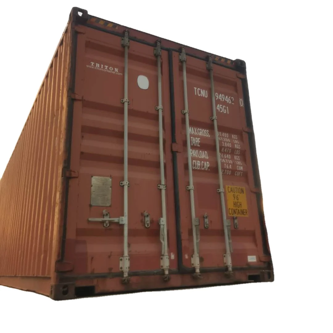 40ft High Cube Shipping Container Prefab Used Dry Cargo Shipping Container in stock