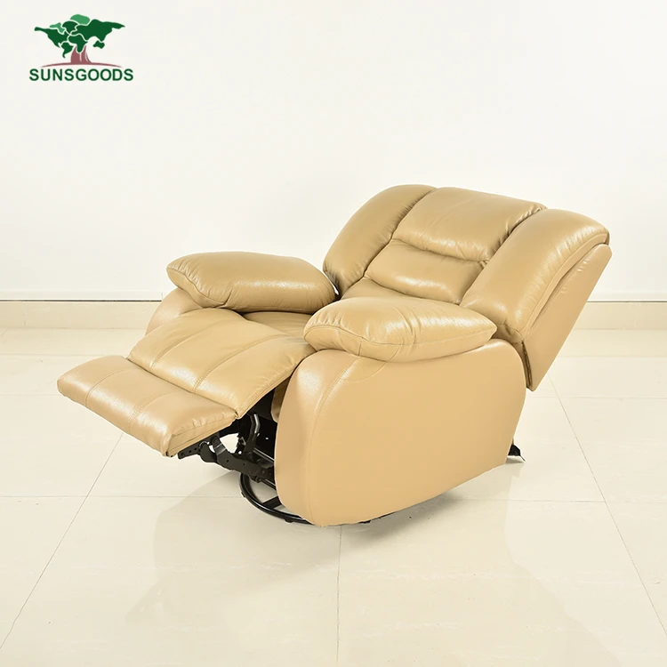 Cheap home furniture leather sectional recliner 321 sofa sets, 3 seater sofa with 2 electric recliners