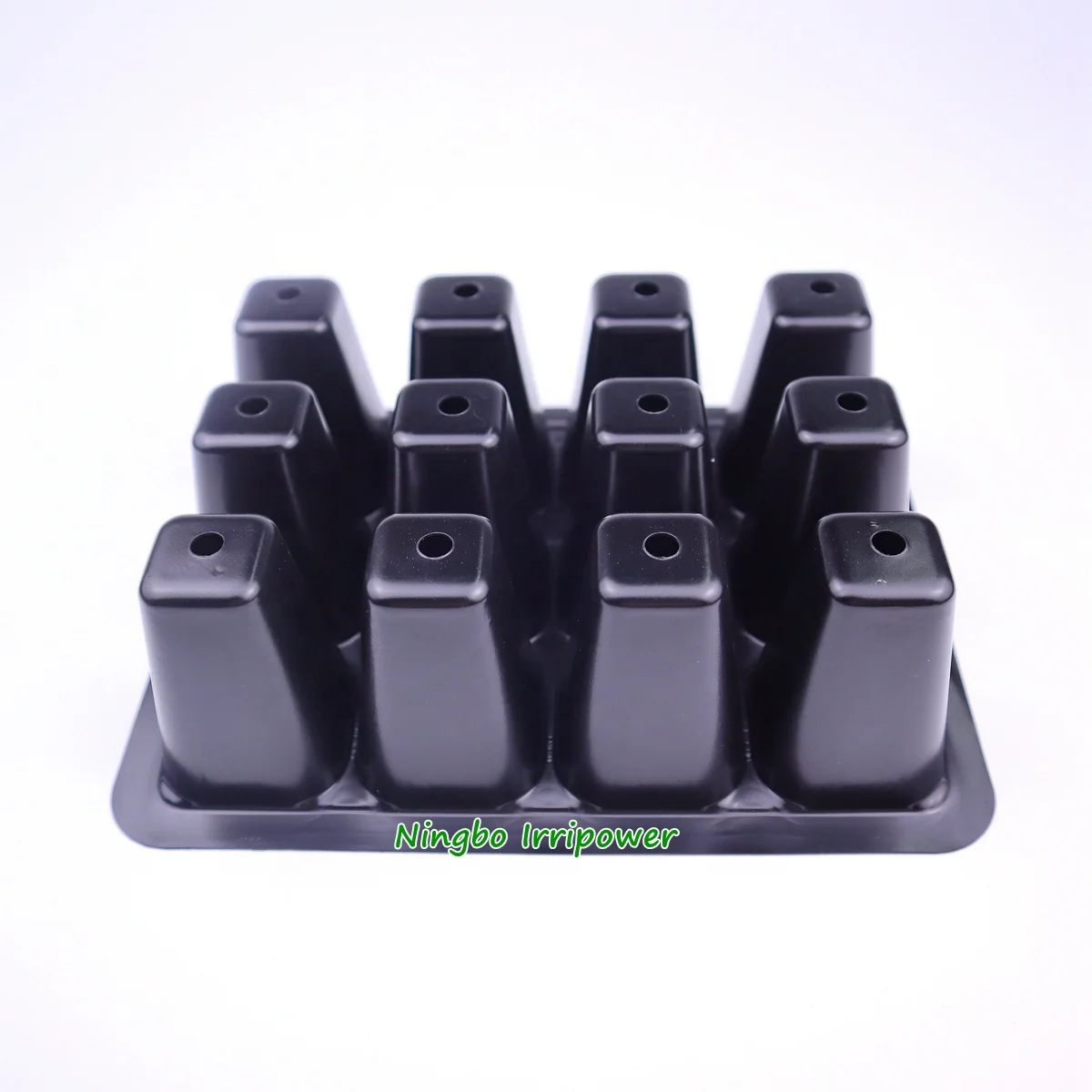 Seed Trays Kit 12 Cells Propagator Germination Tray with Holes Bases and Lids Seedling Tray Plant Grow Kit