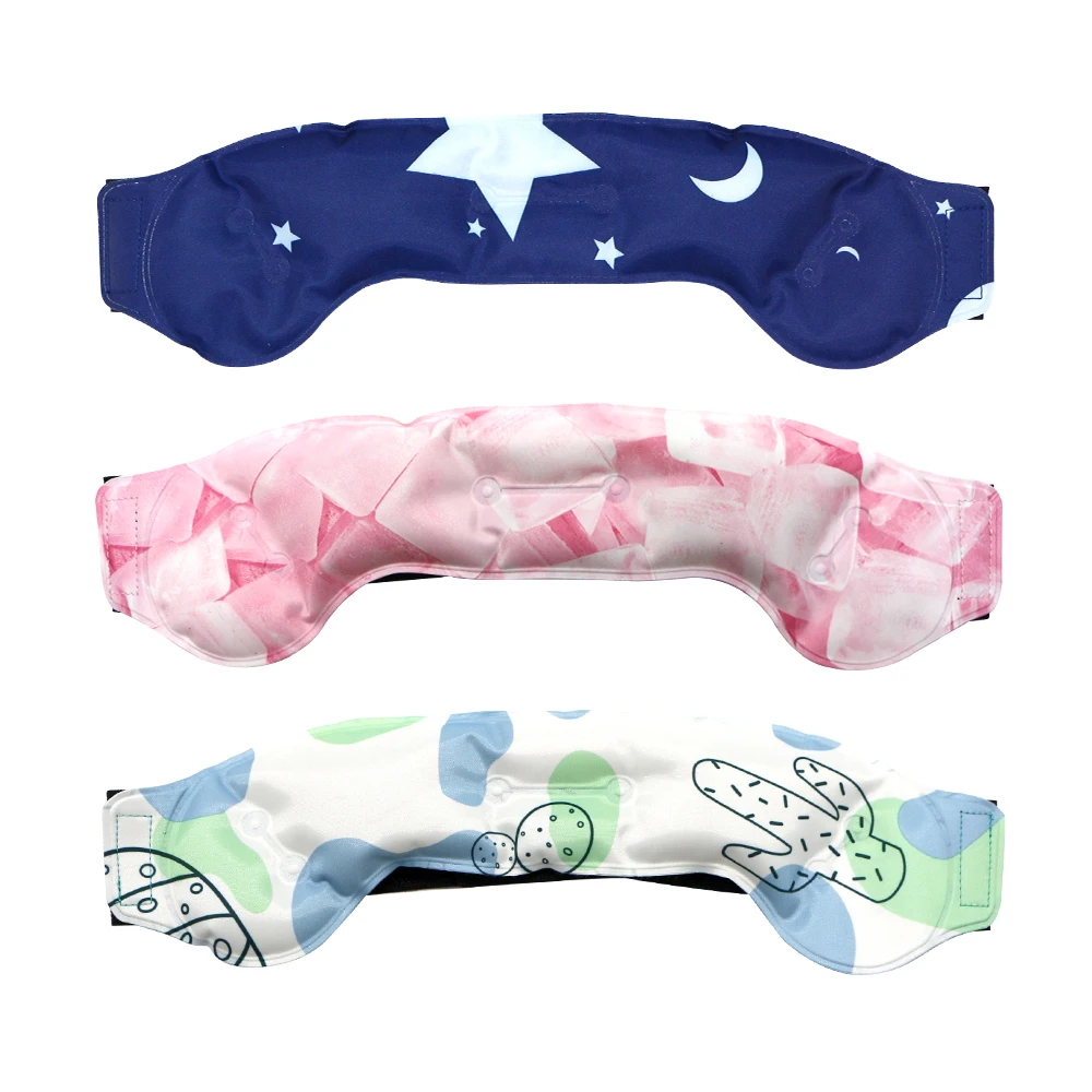 Children Adult Reusable Fever Patch Headache Cooling Pad Migraine Ice Cold Gel Pack