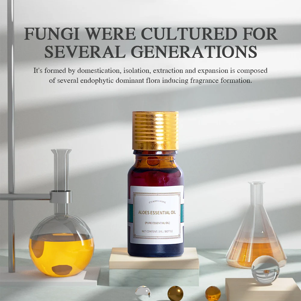 
Pure natural agarwood essential oil organic cosmetic 