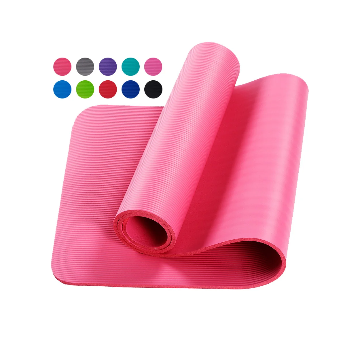 15mm Eco-friendly Oem Extra Thick Anti-slip Exercise Yoga & Pilates Customized Logo Nbr Yoga Mat