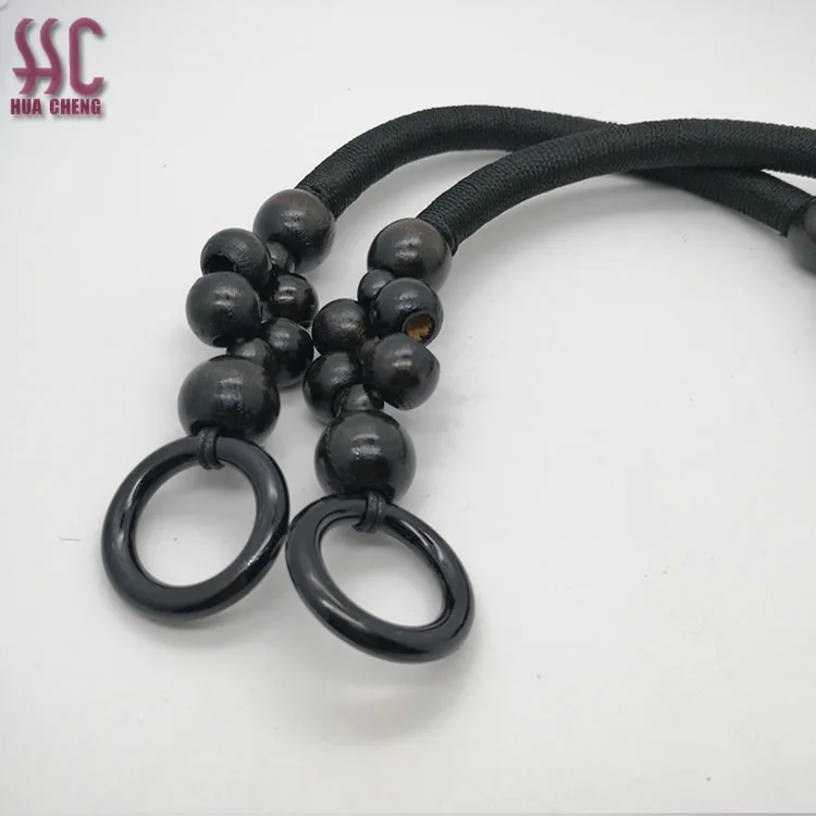 Fashion Wooden Pearl Handle,vintage Wooden Handle Bag Handle for Handbag Guangzhou