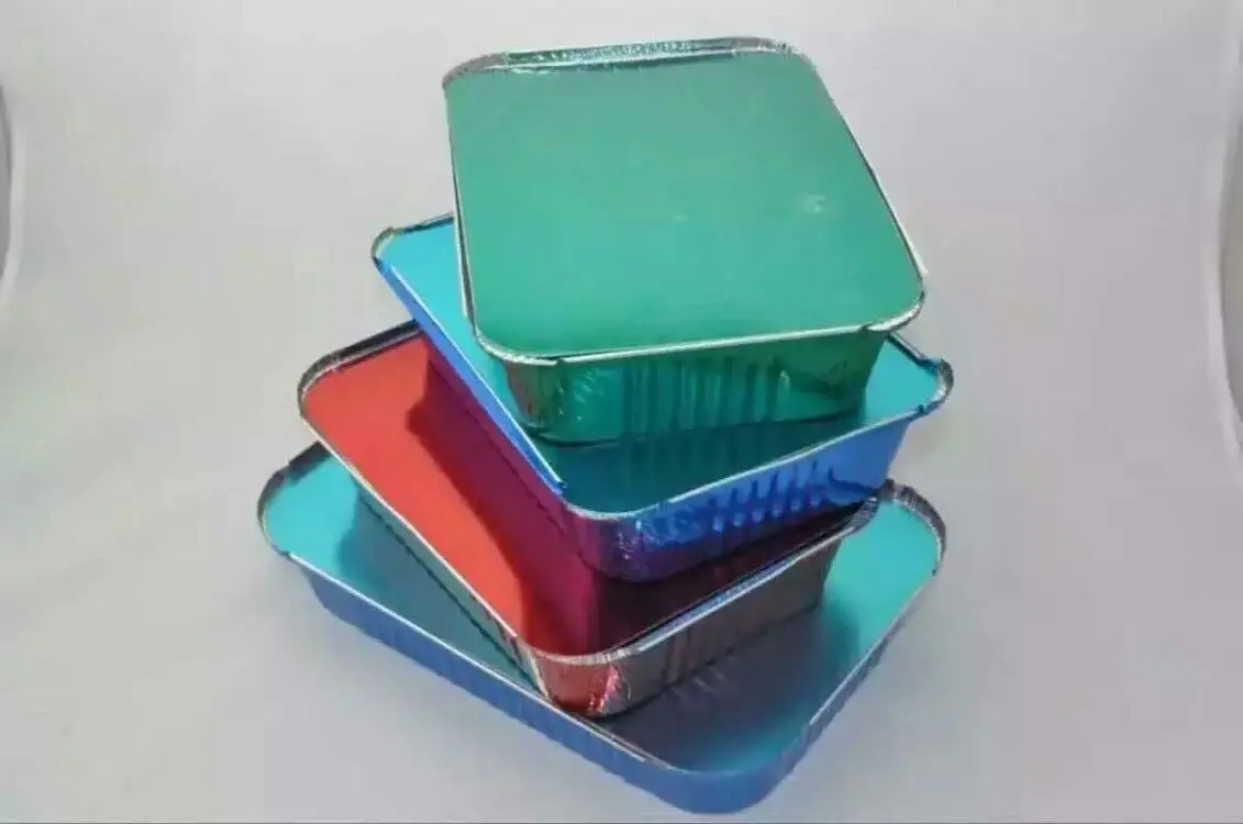 Лидер продаж 2020, десертные чашки из цветной алюминиевой фольги с покрытием