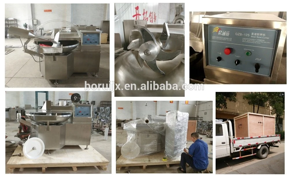 Industrial Meat bowl cutter for meat processing