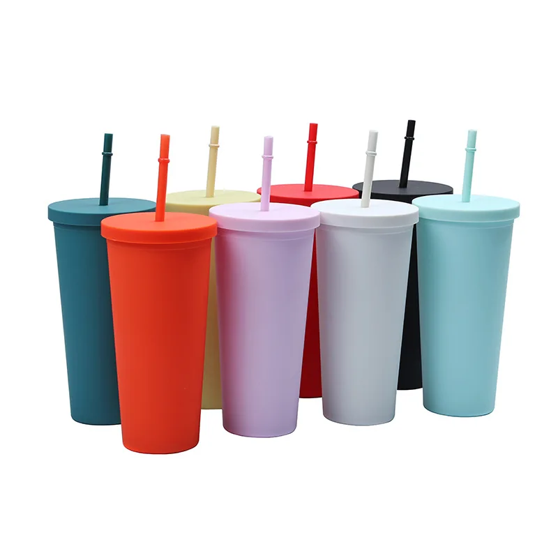 Factory Wholesale BPA Free Plastic Travel Cup Reusable Coffee Cup Promotional Drinking Cup of Marketing Material
