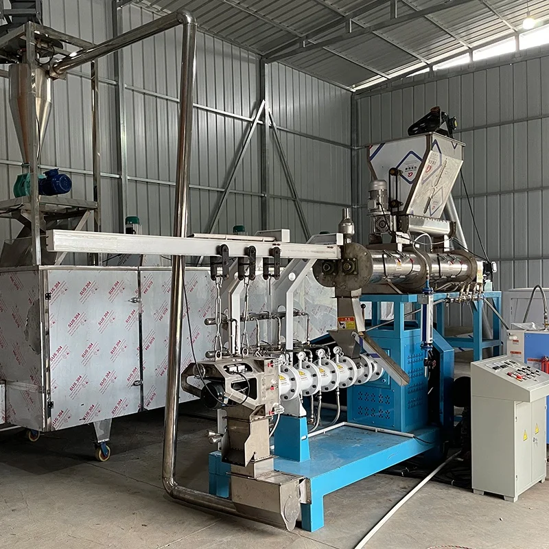 Feed processing machines animal/pet/dog/cattle/fish food extruder