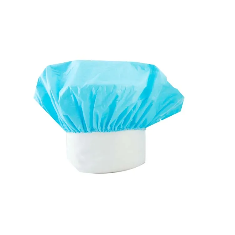 High quality Nonwoven waterproof disposable shower cap ladies bath cap
