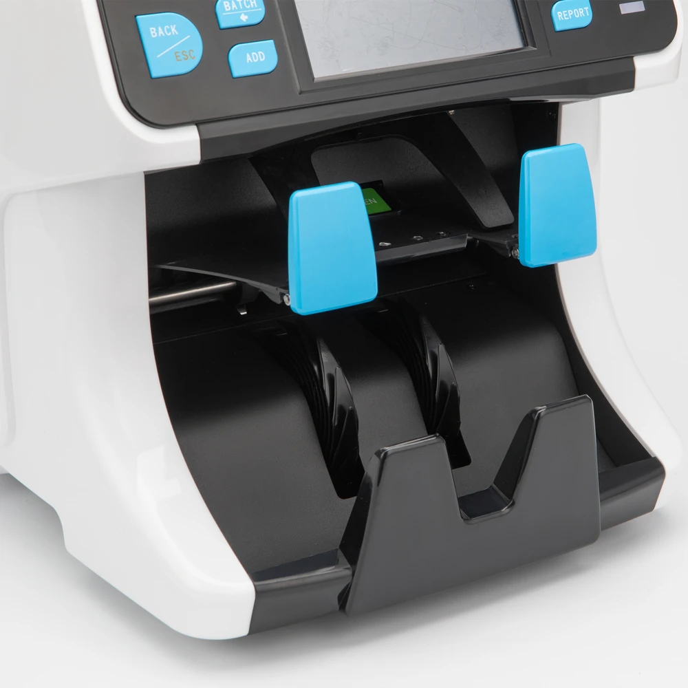 NUMEN SH-208C Double Detection Money Counting Machine Mixed Bill Counter Machine with TFT Touch Screen