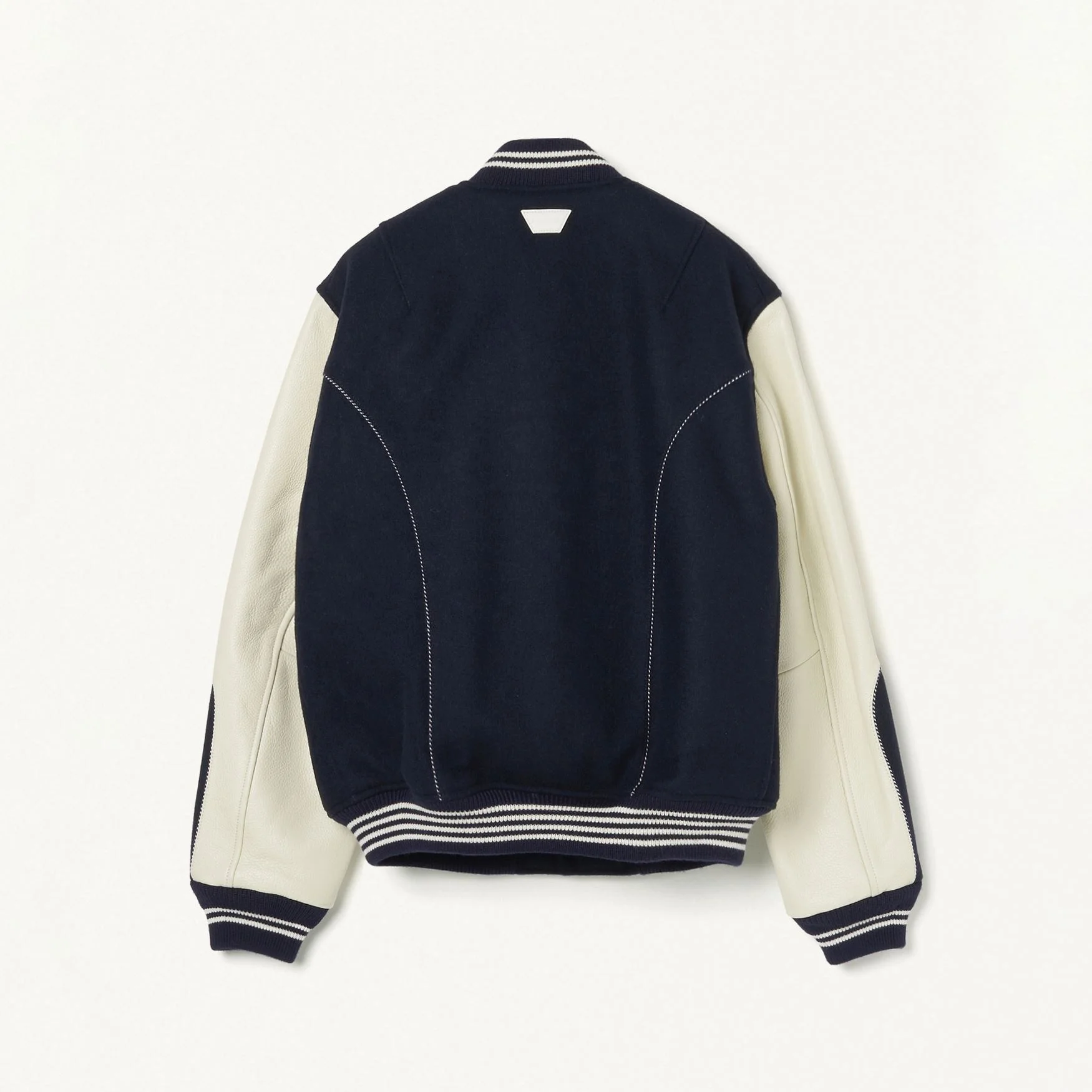 Custom man high quality plus size winter coat leather baseball letterman varsity jacket for men