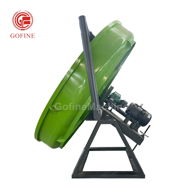 Fertilizer Disk Pan Pellet Line Round Pan/Disc Granulator/Organic/Low Investment/Animal Manure