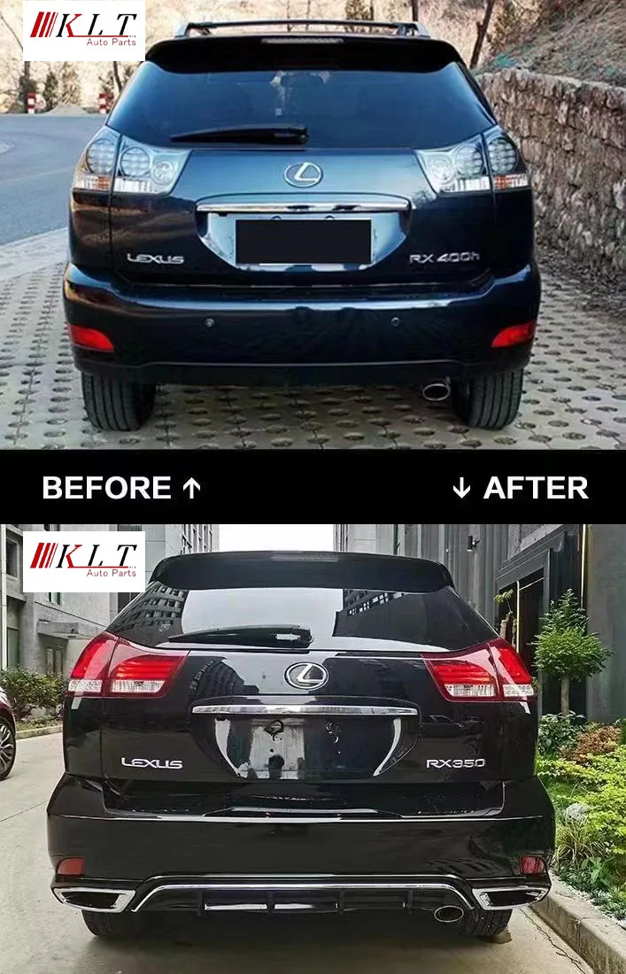 KLT High quality plastic RX old upgrade new convert 2020 model body kit for lexus RX300 rx350 rx450h rx270 2005-2008 bodykit