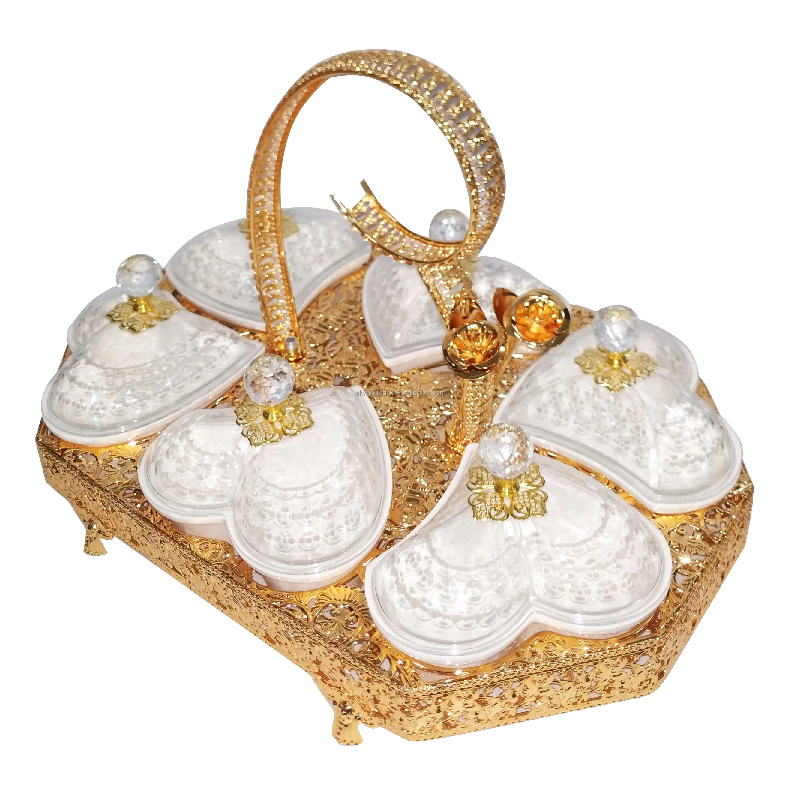 2024 Популярный Настольный держатель для фруктов и коробка конфет в форме сердца