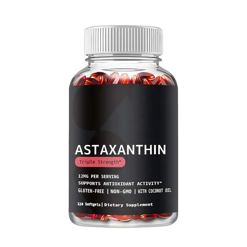 OEM/ODM диетические добавки Omega3 астаксантин Антарктическое масло криля софтгелевые капсулы 24 мг оптом