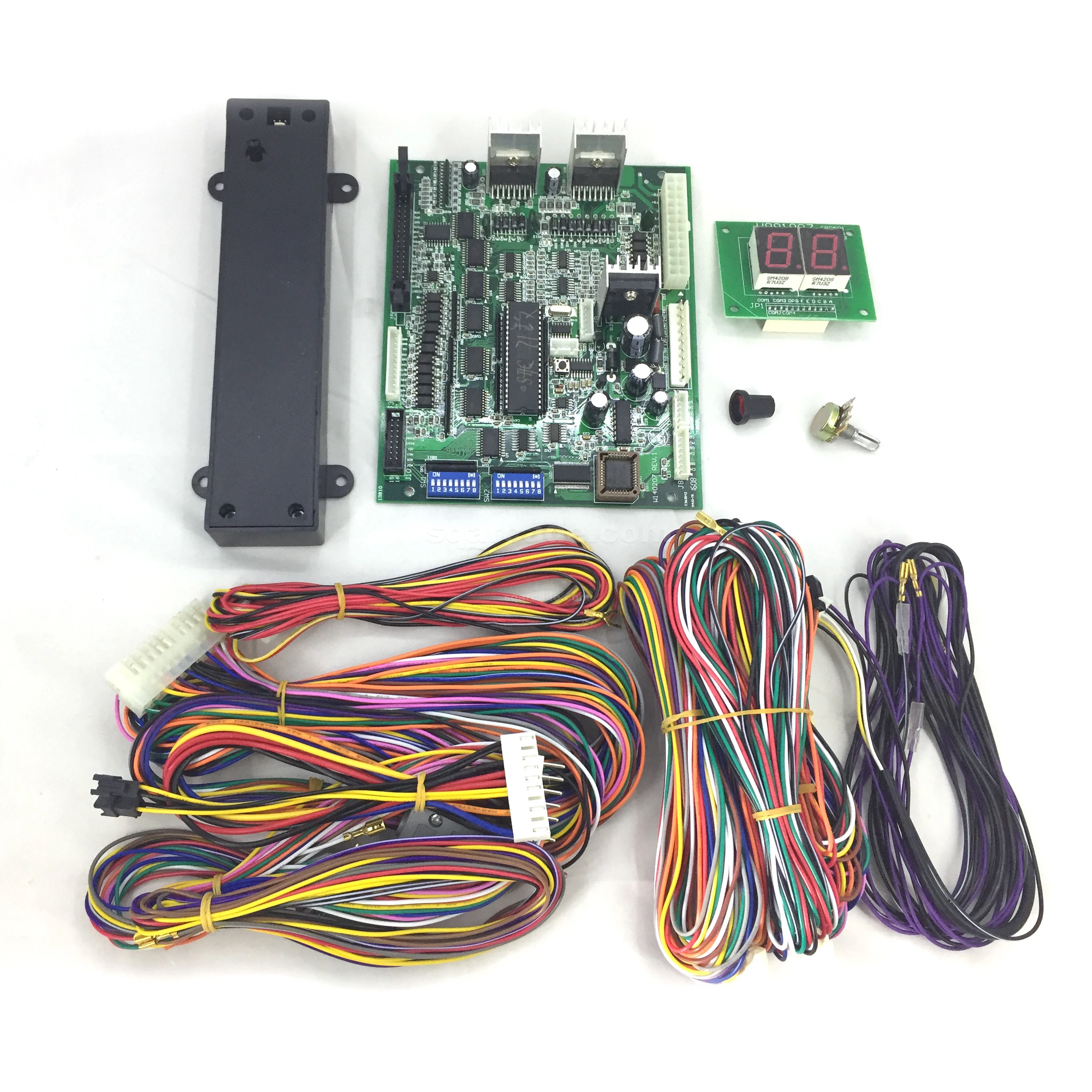 Custom crocodile Crane motherboard Kit Parts Good Quality PCB Board Crane Machine With Wire Harness/ Arcade Doll Machine Board