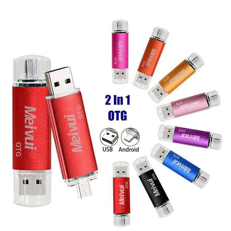 Meivui MVC5 XC OTG Swivel USB Flash Drive 128GB 64GB 32GB 16GB 8GB 4GB 2GB Pen Drive Smartphone Pendrive OTG 2.0 USB Flash Drive