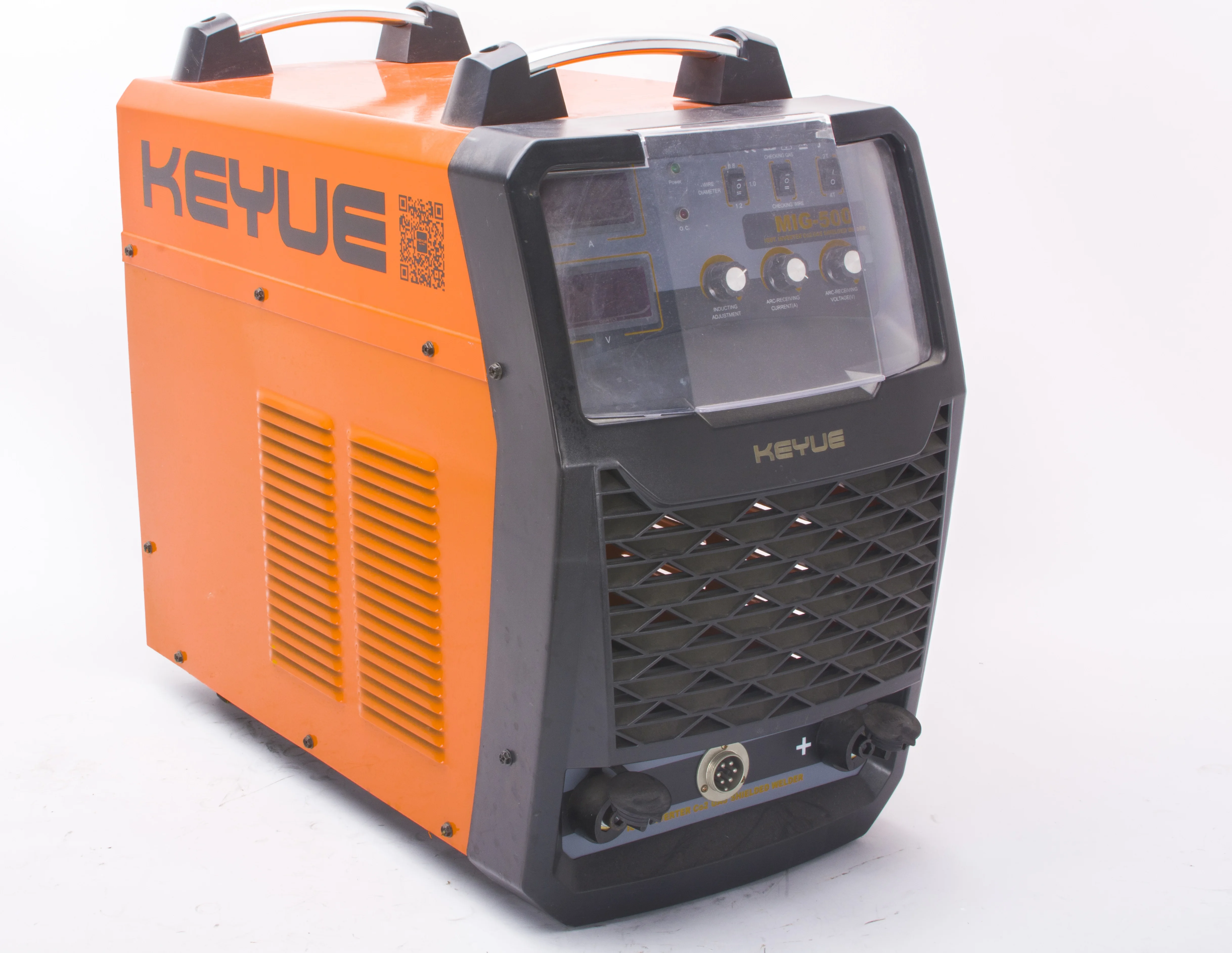 3phase 380V 500A 15KGS feeder industrial Digital control MMA/MIG/MAG/CO2 IGBT DC inverter welding machine MIG-500D