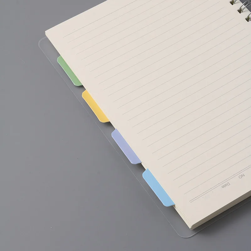 A5 110 Sheers Pp Cover Spiral Notebook Notebook For Students Tabs Office Custom School Use