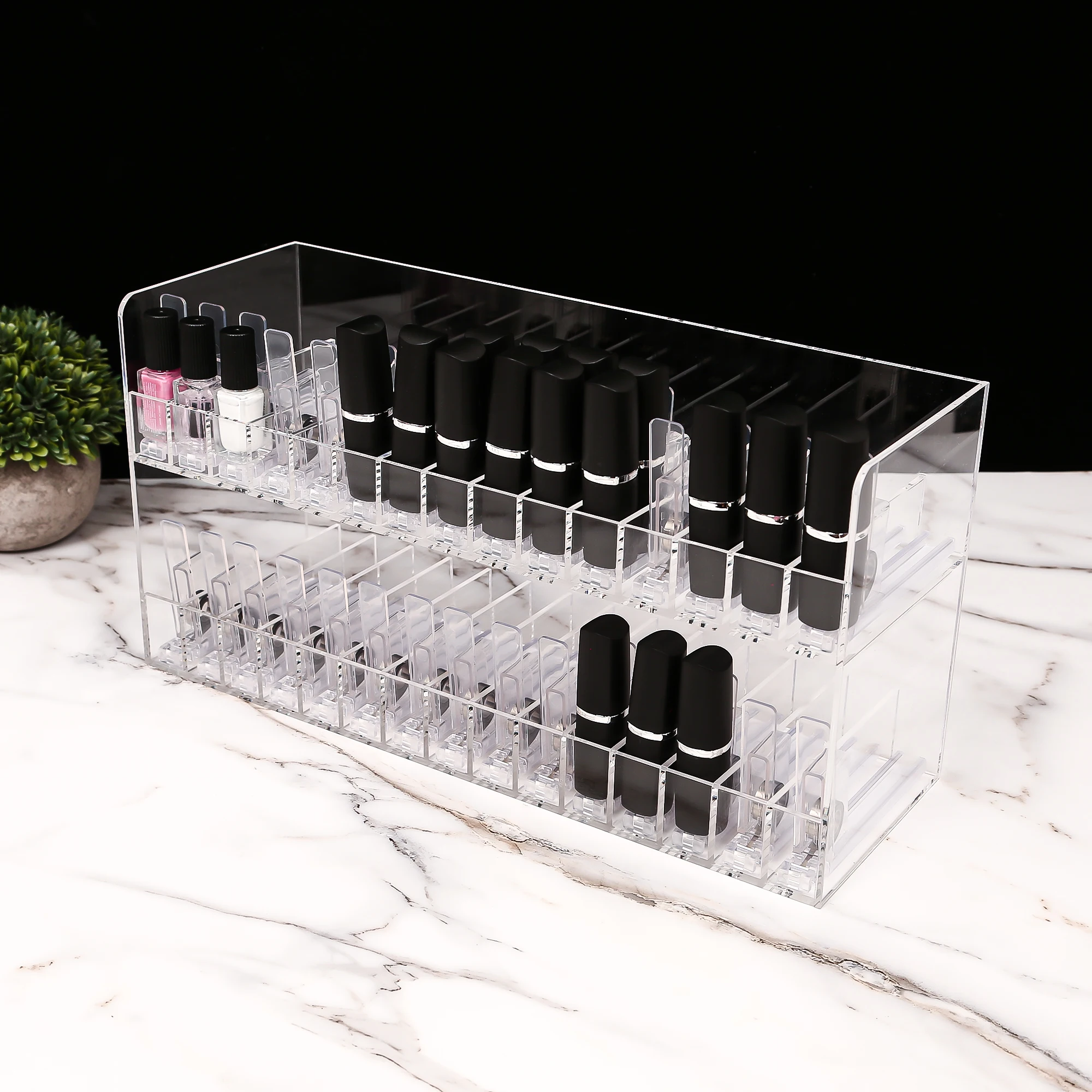 Free Sample Supermarket Fridge Display Shelf Pusher Automatic Glide Organiser Shelf Pusher System