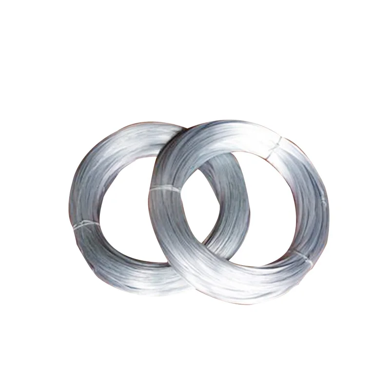 The manufacturer supplies galvanized iron wire
