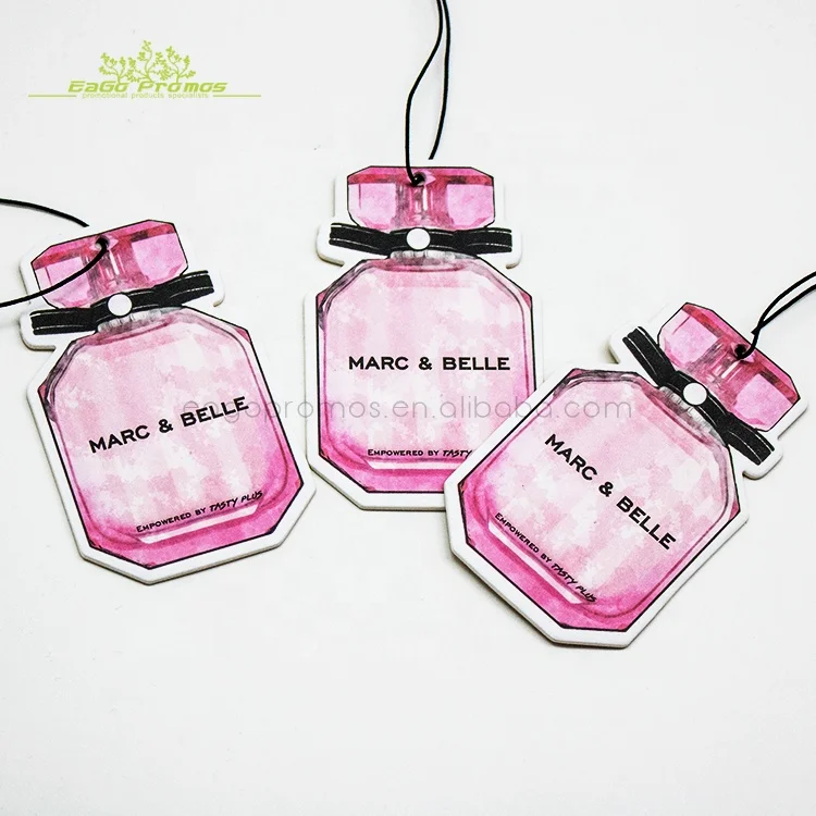 2023 2024 печать логотипа рекламные подарки на заказ бумажный автомобильный освежитель воздуха классический абсорбирующий хлопковый материал бумага освежитель воздуха